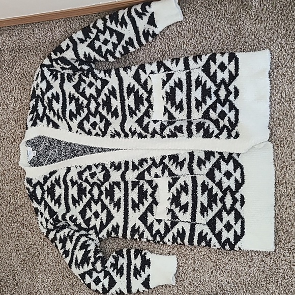 🆑️⬇️Time And Tru Long Sweater Jacket🎈lowest Pd - Picture 1 of 6